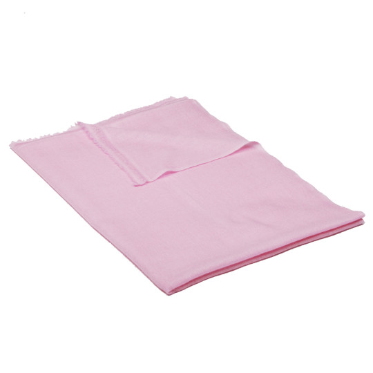 100% Kaschmir-Schal groß rosa