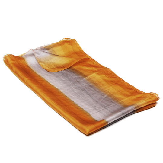 Hedvábná malovaná šála...