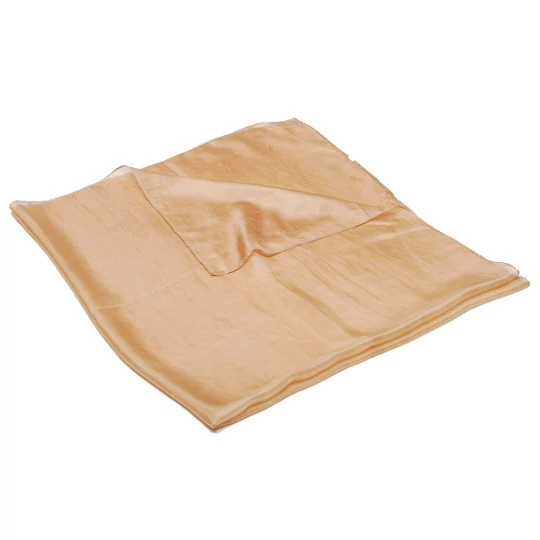 Seidentuch einfarbig beige